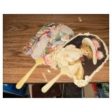 2 Antique hand fans