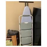 Step ladder and ironing board
