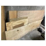 Misc. plywood lot, and misc. lumber