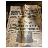 1963 November 23 Butler Eagle newspaper ï¿½Mourning