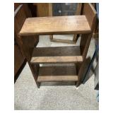 Small wormy Chestnut set of shelves, seem to need