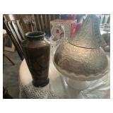 Hershey Kiss cookie jar (is broke) a vase and