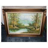 2 canvas prints, larger sized