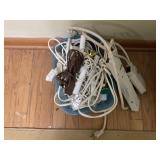 Electric cords and candles lot