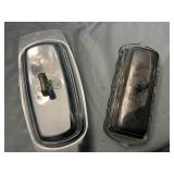 Butter dishes ones fisher and Kromex