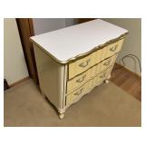 White topped dresser