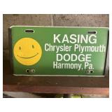 Licence plate cover -Kadinï¿½s Chrysler Plymouth