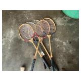 Badminton rackets