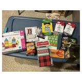 1 lot of misc. items tote not included