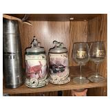 N.W.T.F. STIENS, STEMWARE AND THERMOS