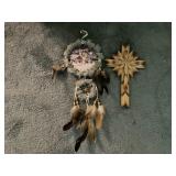 Matchstick art and dream cather