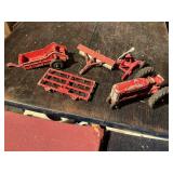 Hubley Tractor and Farm implement set