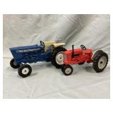 1/12 Ford 4600 & Red Ford 771 tractors