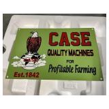 JI Case Quality Machines sign