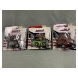 (3) 1/64 Case IH tractors