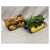 (2) 1/16 John Deere Crawlers w/ winches