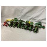 Lot of 15 - John Deere tractors and others