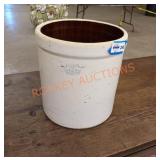Vintage stoneware 3 gallon crock