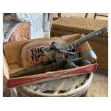 Vintage big bang cannon made by the conestoga co.
