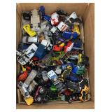 Box lot matchbox and hot wheels cars