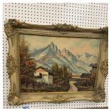 Vintage framed art
