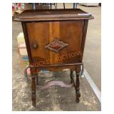 Vintage Copper Lined smoking stand