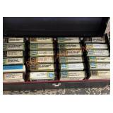 8 tracks and carting box