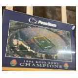 Framed Penn state poster