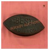 Vintage asbestos sad iron