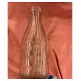 W.H Crebs one quart milk bottle