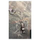 Vintage light with magnifier