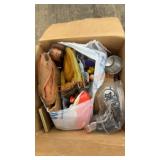 Misc. toys and more box lot, Sold As Is Where