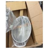 Princess House stainless steel 5 qt pan, new,