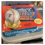 Vintage baseball and science fair kit
