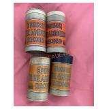 Vintage Edison blue amberol record