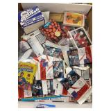 Vintage trading card box lot