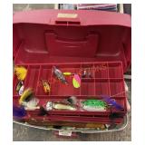Tackle box and contents