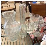 Misc. clear glass lot