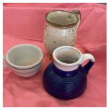 Misc. pottery pieces lot