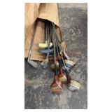 Vintage macgregor golf clubs and Spalding clubs