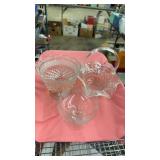 Avon crystal lot large pieces