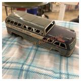 Vintage greyhound lines bus toy