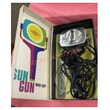 Vintage sun gun movie light