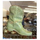 Vintage Anko pottery boot