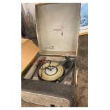 Vintage Westinghouse record player and accessories