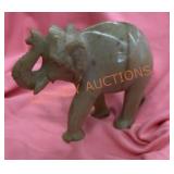 Carved stone elephant