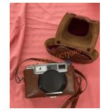 Vintage yashica camera and case