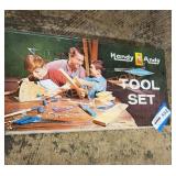 Vintage handy tools metal box