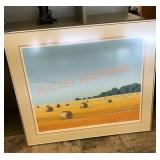 Framed and matted print ( Harvest)