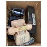 Vintage electronic box lot